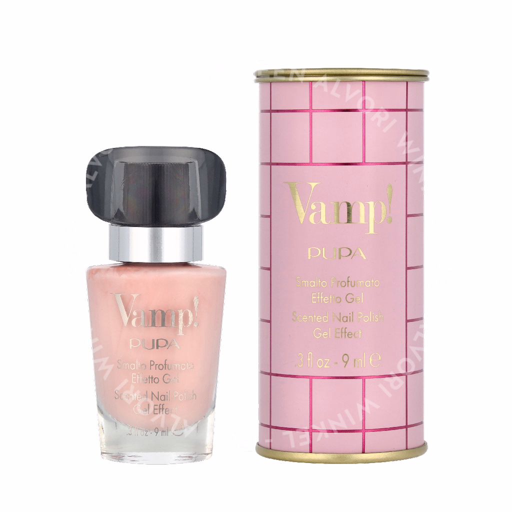 Pupa Vamp! Scented Nail Polish Gel Effect 9ml #316 Pink Illusion