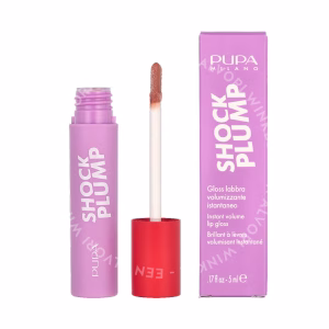 Pupa Shock Plump Lip Gloss 5ml #003 Scandal Nude