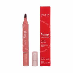 Pupa Vamp! Marker Duo 4ml #002 Frozen Rose / lip marker 1,4ml / lip gloss 2,6ml