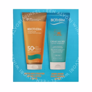 Biotherm Summer Sun Protection Giftset 400ml Waterlover Hydrating Sunmilk  SPF50 200ml/Creme Nacree Oligo Thermale 200ml