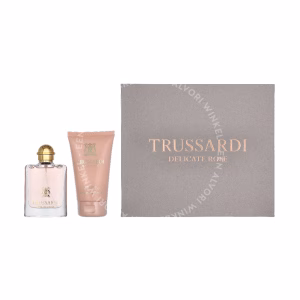 Trussardi Delicate Rose Urban Giftset 150ml Edt Spray 50ml/Body Lotion 100ml