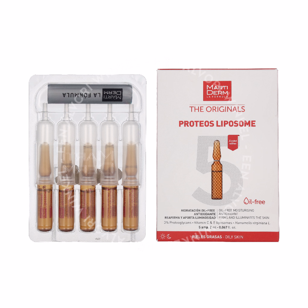Martiderm The Originals Proteos Liposome Ampoules 10ml 5x2ml