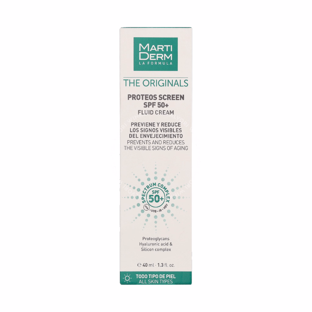 Martiderm The Originals Proteos Screen Fluid Cream SPF50+ 40ml - Afbeelding 2