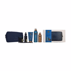 Rituals Hammam Large Giftset 710ml Body Cream 150/Foaming Shower Gel 200ml/Body Lotion 150ml/ Frangrance Stick 70ml/ Scented Candle 140g/ Pouch