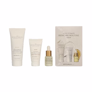 Rituals Namaste Set 51.5ml Velvety Smooth Cleansing Foam 30ml/Anti-Ageing Lightweight Moisturiser 15ml/Bakuchiol Natural Booster 6,5ml