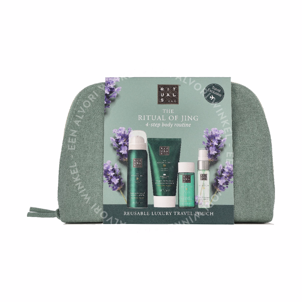 Rituals Jing Giftset 190ml Shower Gel 50ml/Body Cream 70ml/Massage Oil 50ml/Body Mist 20ml