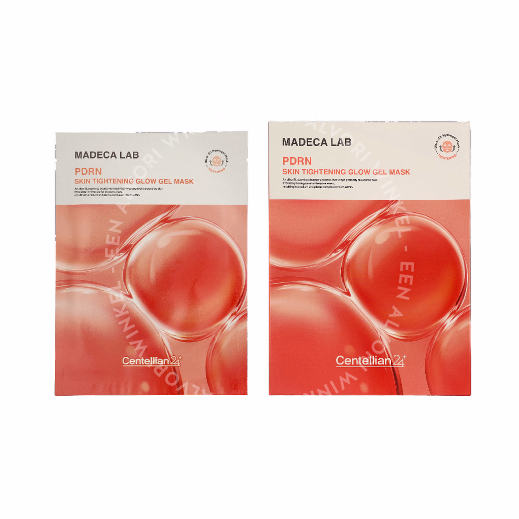 Centellian24 Madeca Lab PDRN Skin Tightening Glow Gel Mask 5stuk 5 Pieces