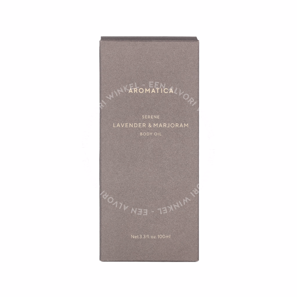 Aromatica Serene Lavender & Marjoram Body Oil 100ml - Afbeelding 2