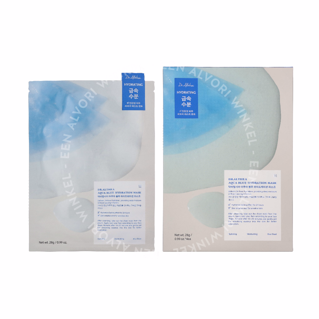 Dr.Althea Aqua Blue Hydration Mask 112g 4 Pieces