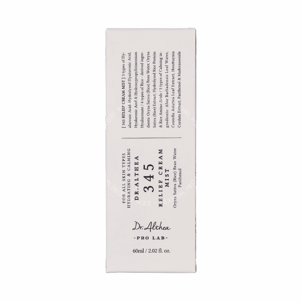 Dr. Althea 345 Relief Cream Mist 60ml - Afbeelding 2