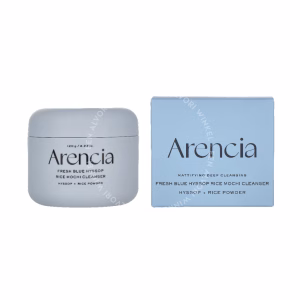 Arencia Fresh Blue Hyssop Rice Mochi Cleanser 120g
