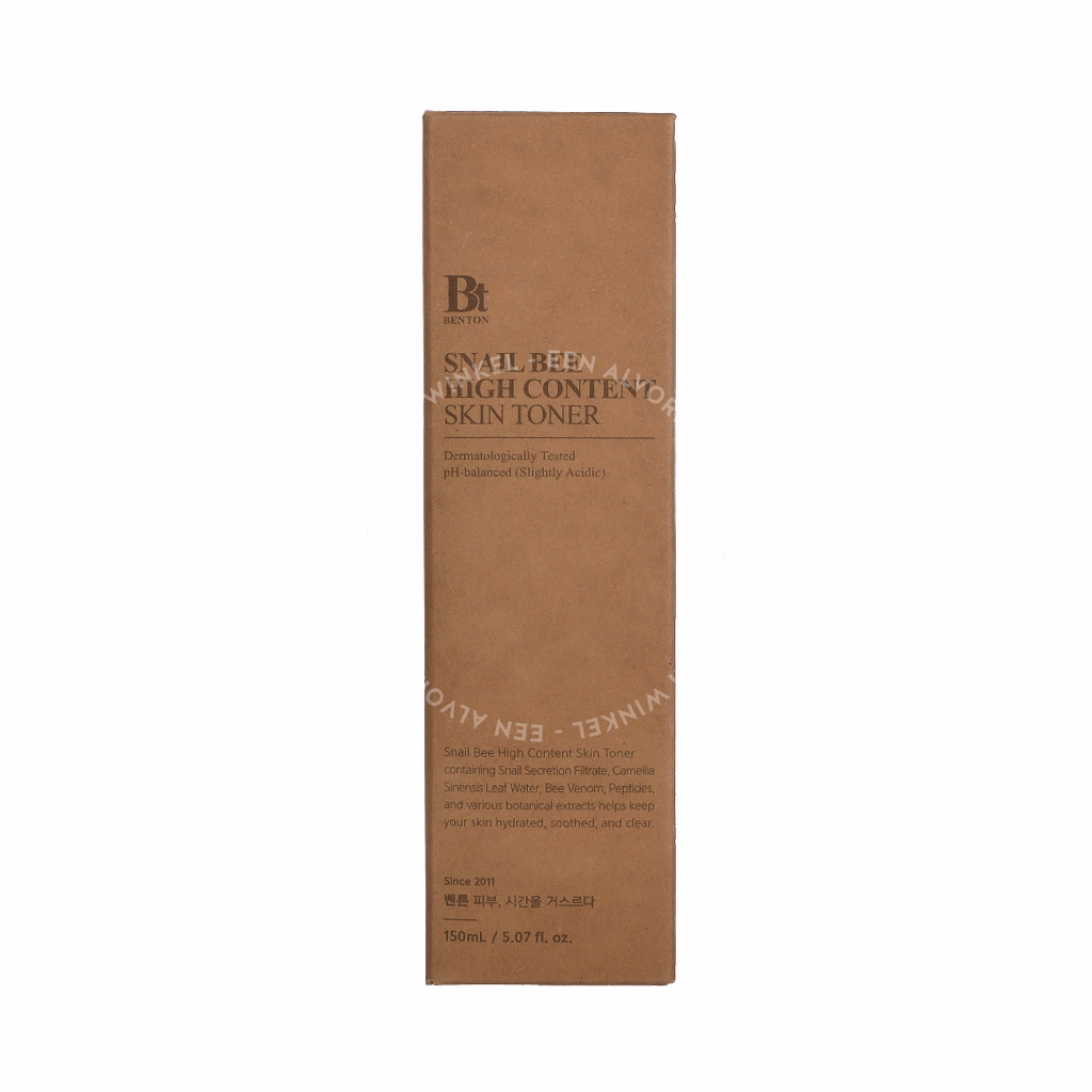 Benton Snail Bee High Content Skin Toner 150ml - Afbeelding 2