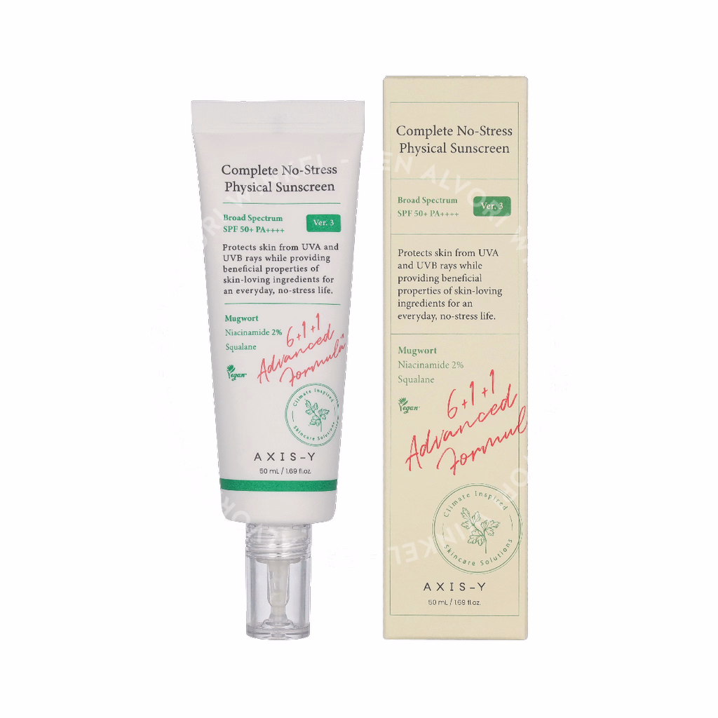 Axis-Y Complete No-Stress Physical Sunscreen 50ml