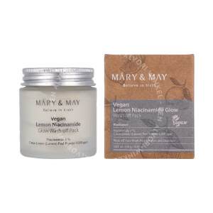 Mary&May Lemon Niacinamide Glow Wash Off Pack 125g