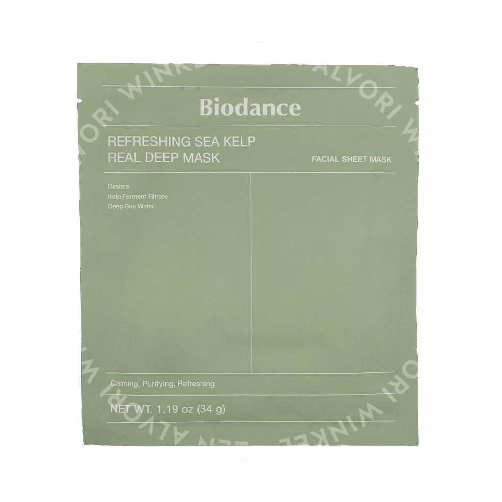 Biodance Refreshing Sea Kelp Real Deep Mask 34g - Afbeelding 2