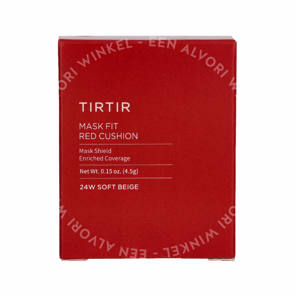 Tirtir Mask Fit Red Mini Cushion Foundation 4.5g #24W Soft Beige - Afbeelding 2
