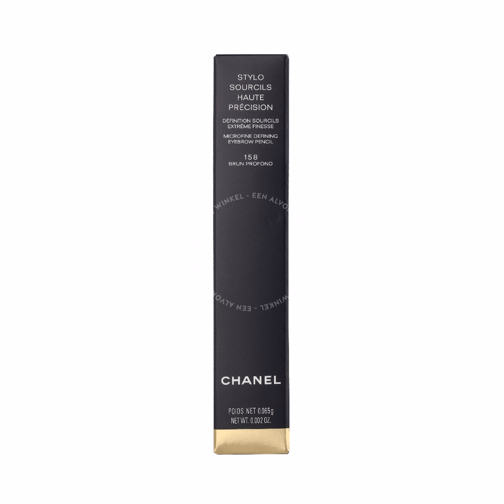Chanel Stylo Sourcils Haute Precision Eyebrow Pencil 0.07g #158 Brun Profond - Afbeelding 2
