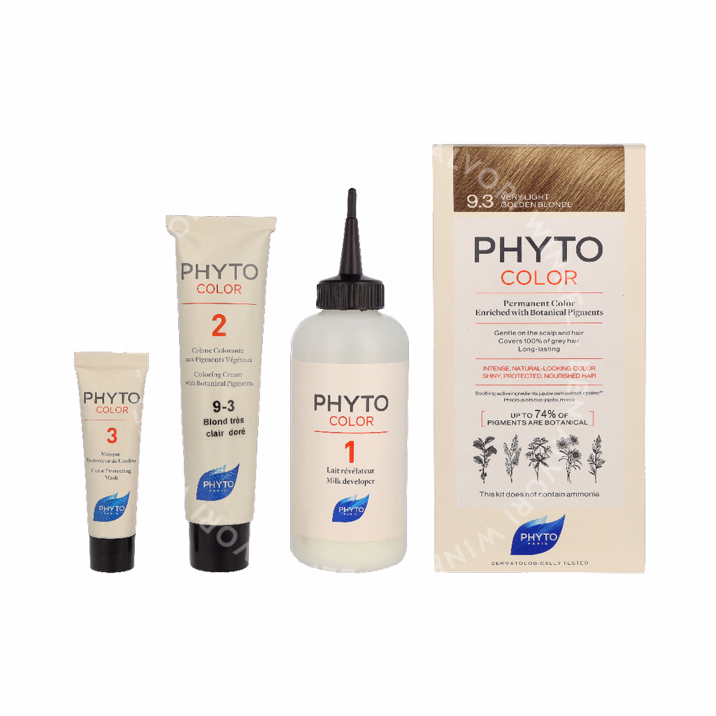Phyto Phytocolor Permanent Color 112ml 9.3 Very Light Golden Blonde