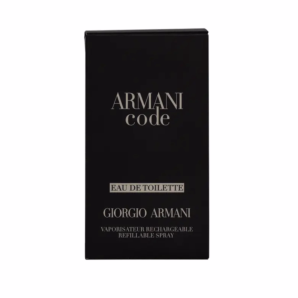 Armani Code Pour Homme Edt Spray 50ml Refillable - Afbeelding 3