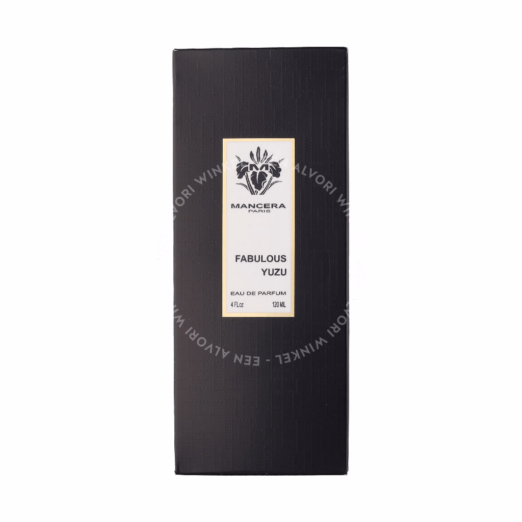 Mancera Fabulous Yuzu Edp Spray 120ml - Afbeelding 2