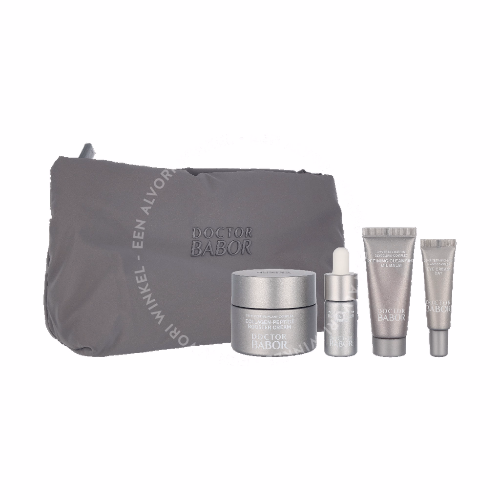 Babor Doctor Lifting Set 87ml Cream 50ml/Cleansing Oil Balm 20ml/Serum 10ml/Lifting Eye Cream Day 7ml/Pouch - Afbeelding 2