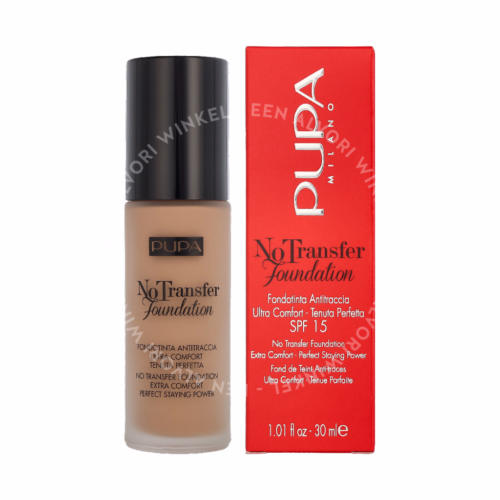 Pupa No Transfer Foundation SPF15 30ml #03 Medium Beige