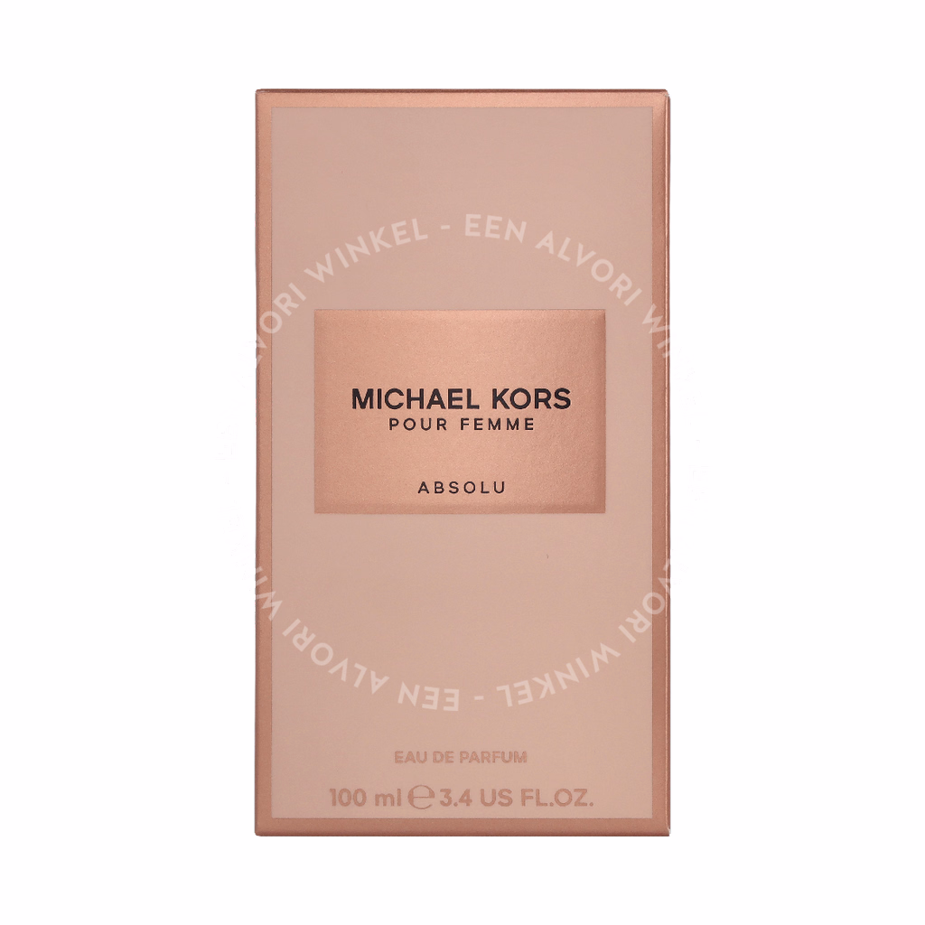 Michael Kors Pour Femme Absolu Edp Spray 100ml - Afbeelding 2