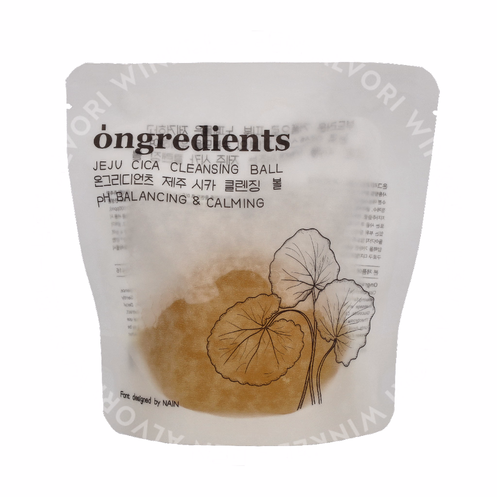 Ongredients Jeju Cica Cleansing Ball 110g - Afbeelding 3