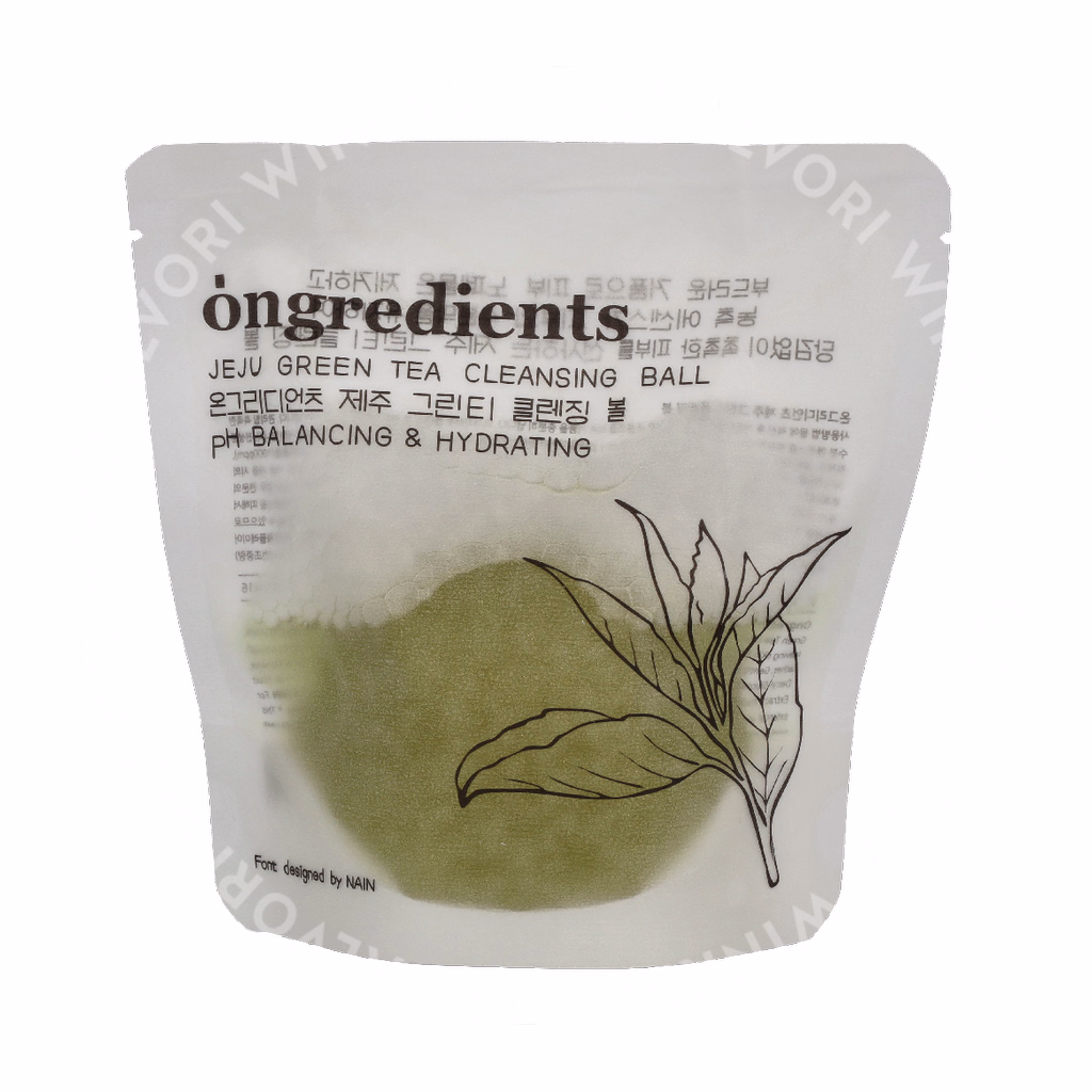 Ongredients Jeju Green Tea Cleansing Ball 110g - Afbeelding 3