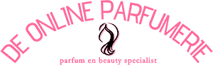 De Online Parfumerie logo curved roze bold 03-2024 300 x 92